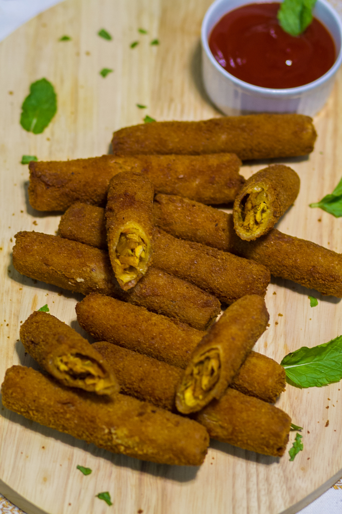 Chicken Rolls | Saute Fry N Bake